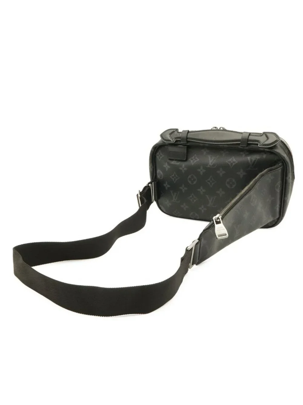 Louis Vuitton Monogram Eclipse Bum Bag Waist Pouch Clutch